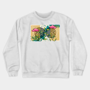 Clouds and Stems Crewneck Sweatshirt